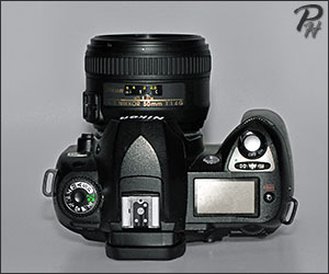 Nikon D70 Top