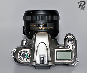 Nikon F55 N55 Top