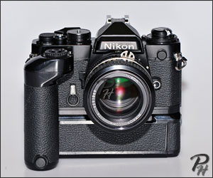 Nikon FE with MD-12 motor drive